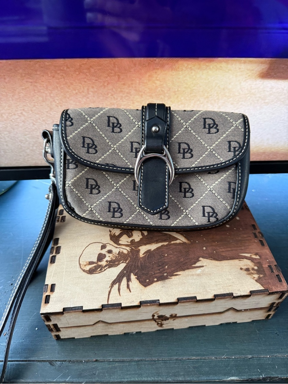Dooney & Burke Woman’s Logo Wristlet